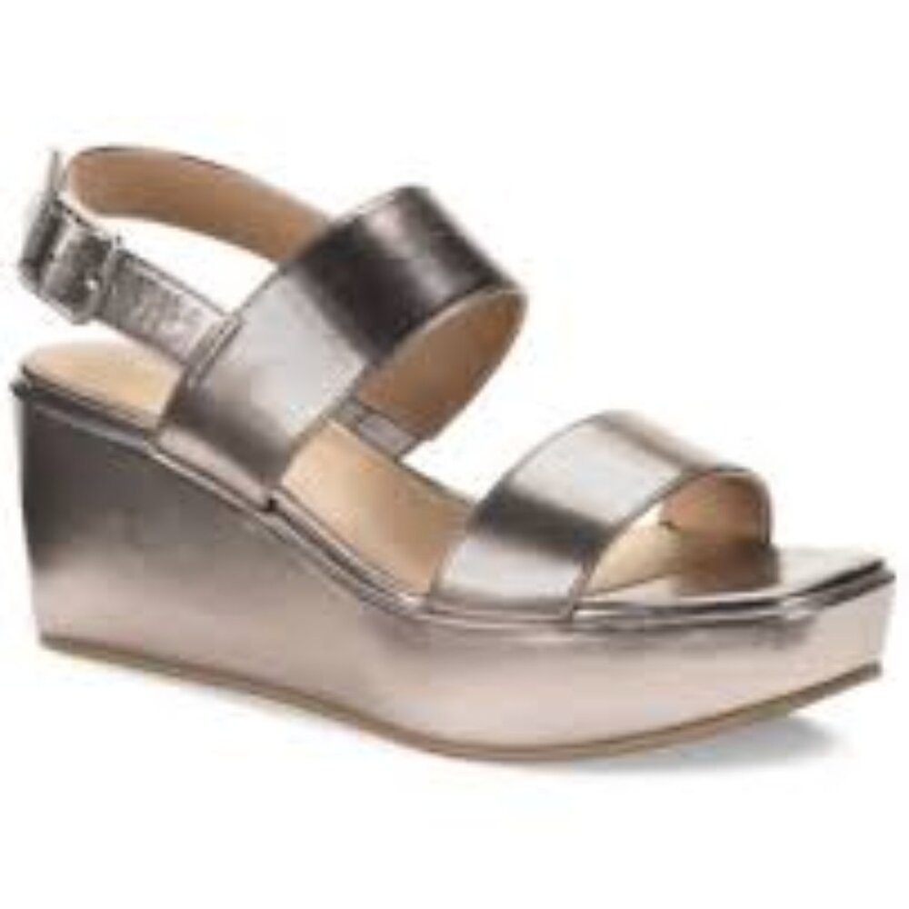 Style Co Womens Ardenn Double-Strap We Pewter 10M
